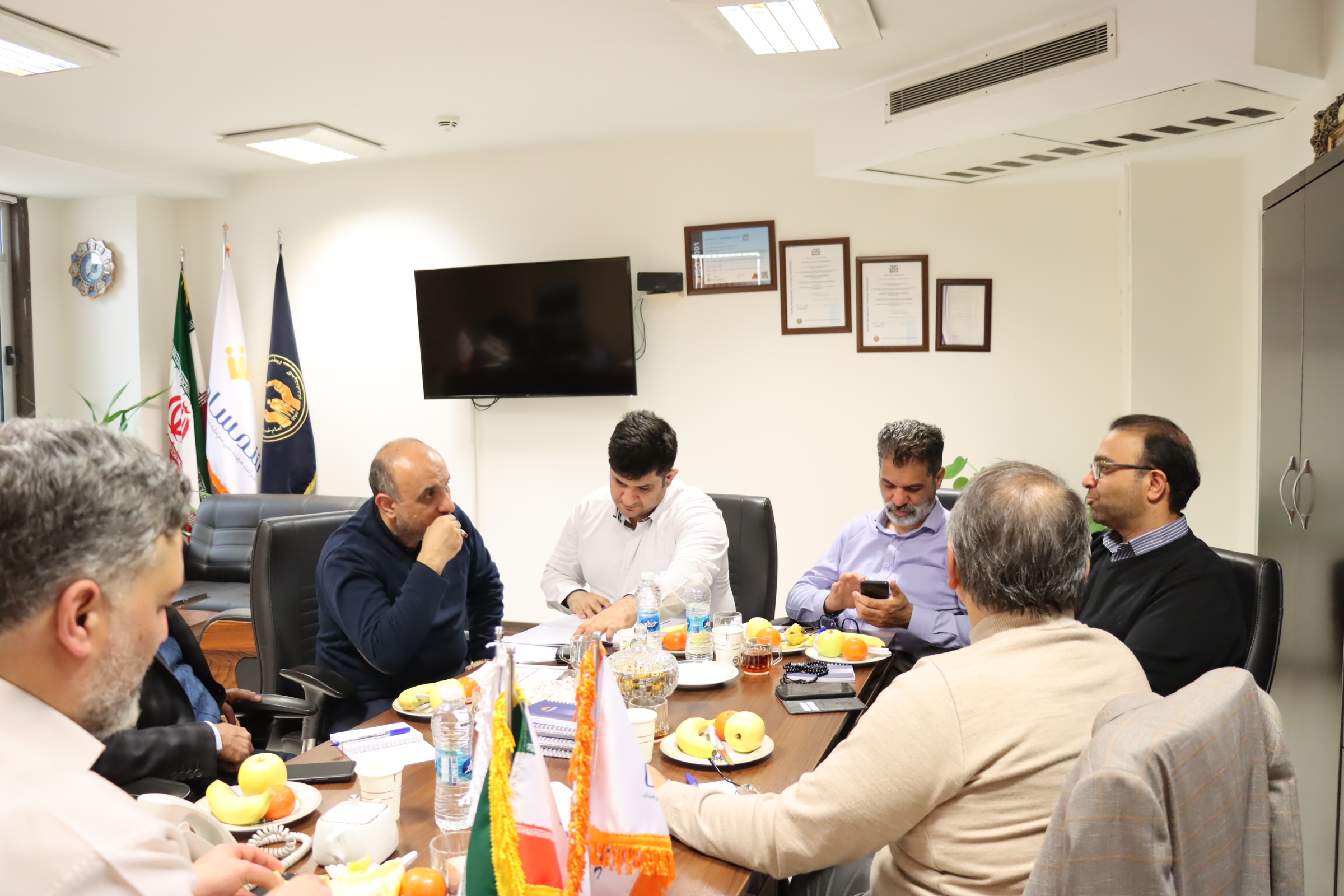 برگزاری جلسه هیات ‌مدیره شمساما با محوریت آزمون‌های استخدامی و تشکیل کانون ارزیابی کارکنان 